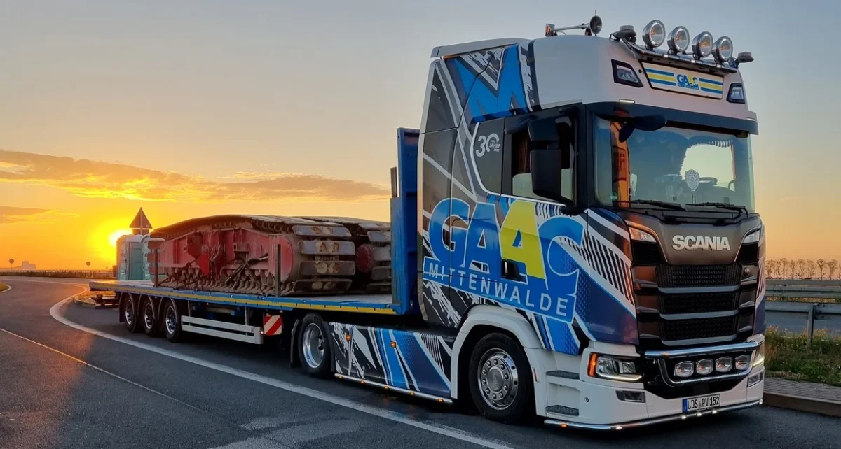 Schwertransport von GAAC